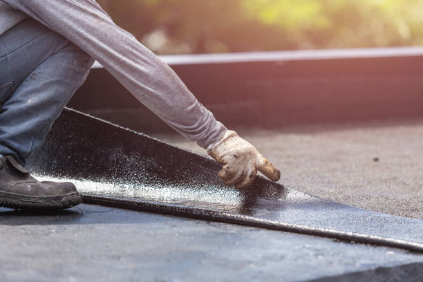 Professional Waterproofing technician working in Marysville, WA